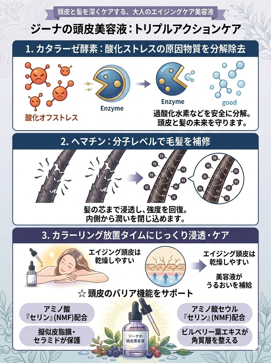 【3ステップで未然に防ぐ】ダメージ・白髪・抜け毛を徹底予防！当店独自の『トリプル予防システム』